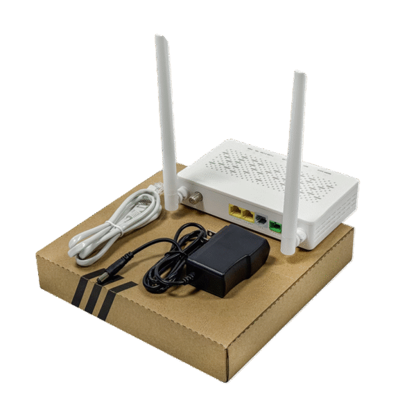 XPON ONU 1GE+1FE+CATV+WiFi4 N300  HGU ONT