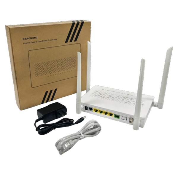 XPON ONU 4GE+POTS+CATV+Wi-Fi 6 AX3000 HGU ONT