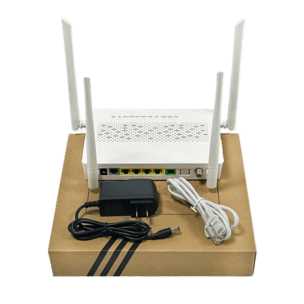 XPON ONU 4GE+POTS+CATV+Wi-Fi 6 AX3000 HGU ONT