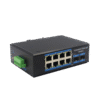 8-Port Industrial Ethernet Switch 8*1000M RJ45 + 2*1000M SFP